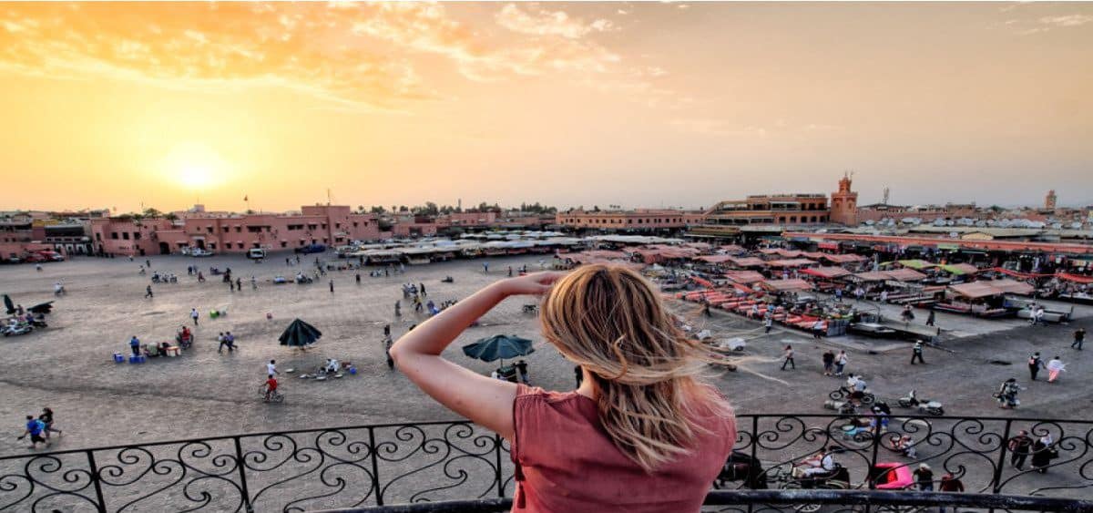 Tours from Marrakech - Royal Palace in Fes stop during Morocco itinerary