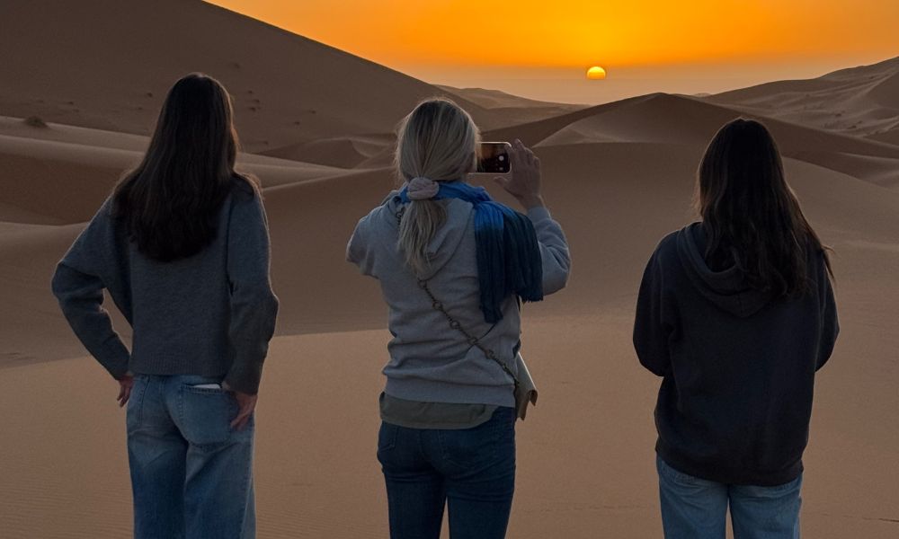Dades Valley and Todra Gorge – 5-Day Marrakech Desert Tour Panoramic view of Dades Valley and Todra Gorge during a 5-Day Desert Tour from Marrakech